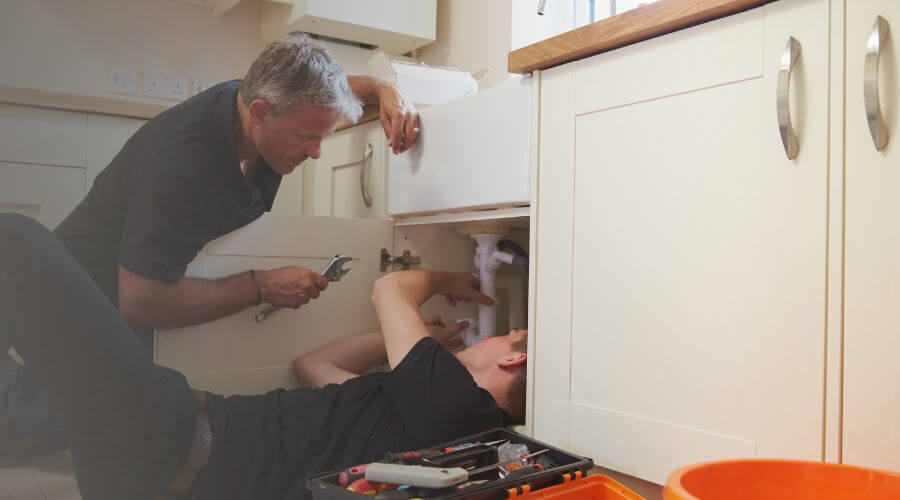 Professional burst pipe repair services in Buffalo Gap, SD